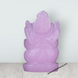 Opel Ganesh Murti - 2 x 1.5 Inches | Ganpati Murti/ Vinayaka Idol/ Crystal Statue for Car Dashboard & Pooja - Retail Maharaj