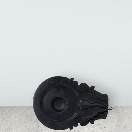 Aavudaiyar - 1.25 x 6.25 Inches | Shiv Ling Stand / Shivling Stand for Pooja - Retail Maharaj