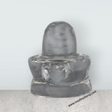Sphatik Shivling - 1 x 1 Inches | Spatika Lingam/ Sphatik Shiva Lingam for Poojac