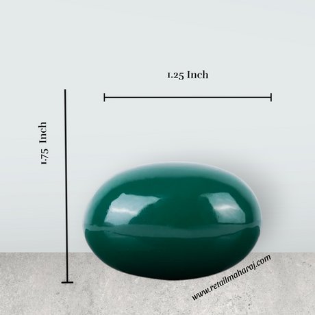 Opel Banalingam - 1.5 x 0.75 Inches | Banalinga Shivling/ Crystal Banalingam for Pooja - Retail Maharaj