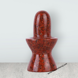 Opel Shiv Ling Murti - 1.75 x 1.25 Inches | Crystal Shiva Lingam Statue/ Stone Shiv Ling Statue for Pooja - Retail Maharaj