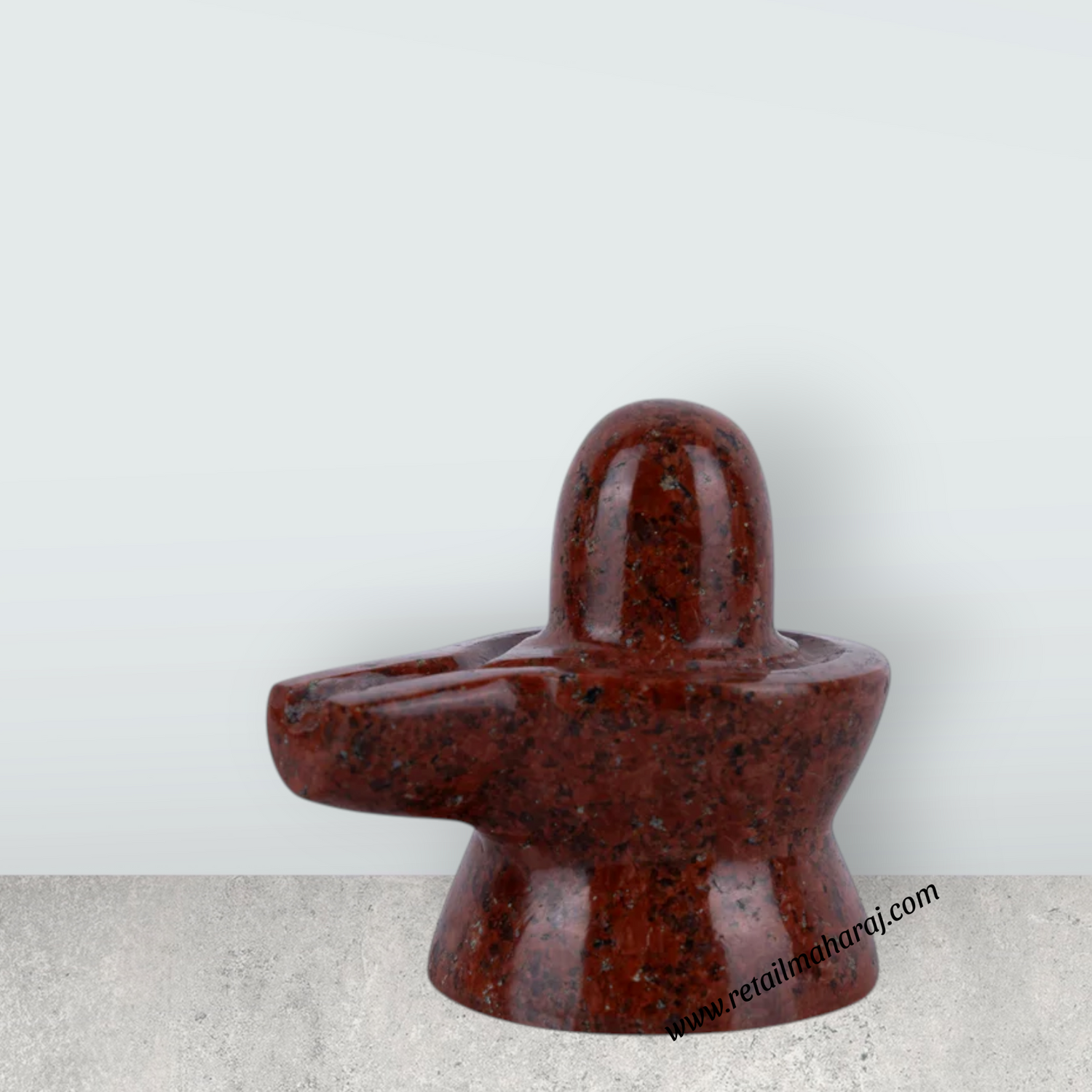 Opel Shiv Ling Murti - 1.5 x 2 Inches | Crystal Shiva Lingam Statue/ Stone Shiv Ling Statue for Pooja - Retail Maharaj
