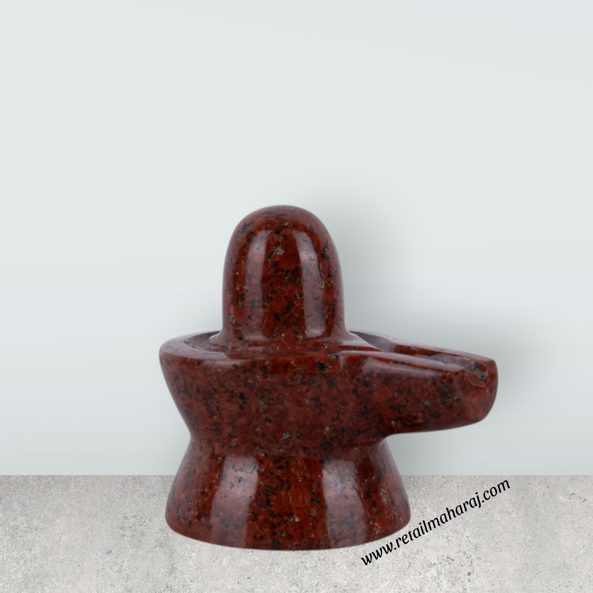 Opel Shiv Ling Murti - 1.5 x 2 Inches | Crystal Shiva Lingam Statue/ Stone Shiv Ling Statue for Pooja - Retail Maharaj