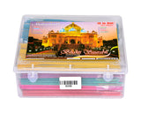 Bhakti Saurabh (10 in 1) Approx. 400 Sticks | 5.25" Stick | Plastic Container - Retail Maharaj