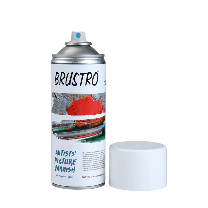 Brustro Artist Varnish Gloss 400 ml - Retail Maharaj
