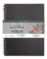 Stillman Birn Grey Nova Series Medium Grain Sketchbook Open Stock - Retail Maharaj