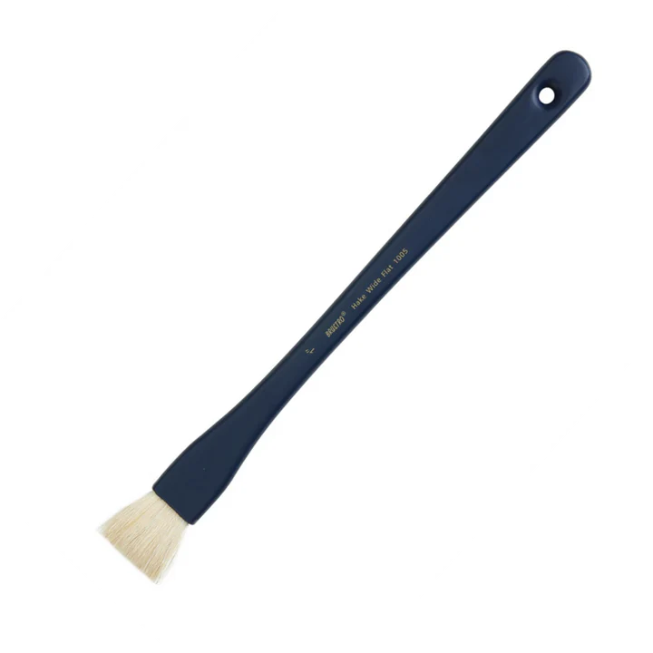 Brustro Artists Hake Flat Watercolour Brush Series 1005 Size 1 Inch - Retail Maharaj