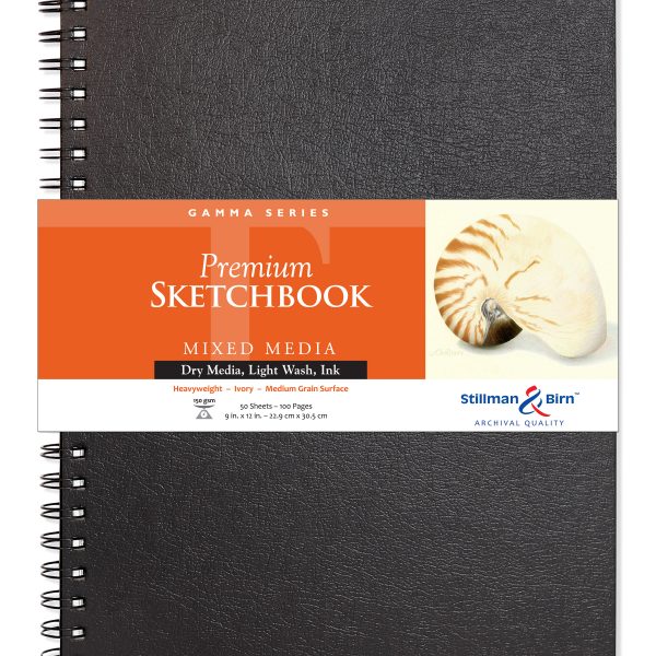 Stillman Birn Gamma Series Ivory Medium Grain Sketchbook - Retail Maharaj
