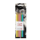Conté à Paris Pastel Pencils Set of 6 Assorted Bright Colors - Retail Maharaj