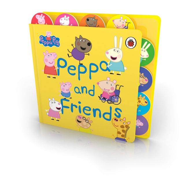 Peppa Pig: Peppa and Friends: Tabbed Board Book - Retail Maharaj