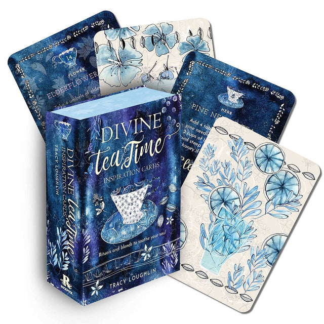 Divine Tea Time Inspiration Cards: Rituals and Blends to Soothe Your Soul - Retail Maharaj