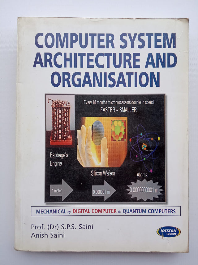 Computer System Architecture and Organisation - Retail Maharaj