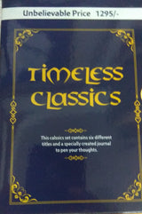 TIMELESS CLASICS SET CONTAINS SIX DIFFERENT TITLES AND A SPL. CREATED JOURNAL TO PEN YOUR THROUGHT - Retail Maharaj
