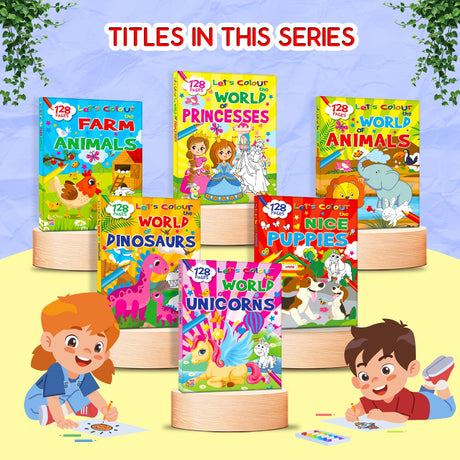 Let’s Colour the Nice Puppies: Activity & Colouring Book for Kids Ages 3–9 | Perfect Gift for Drawing, Painting & Creativity | Premium Paper Quality - Retail Maharaj