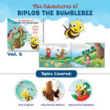 The Adventures of Biplob the Bumblebee Series - Volume 1 to 5 (Combo of 5 Books) | Fun and Educational Bedtime Storybook for Kids (Ages 3-9) with ... and Lessons on Friendship and Bravery. - Retail Maharaj