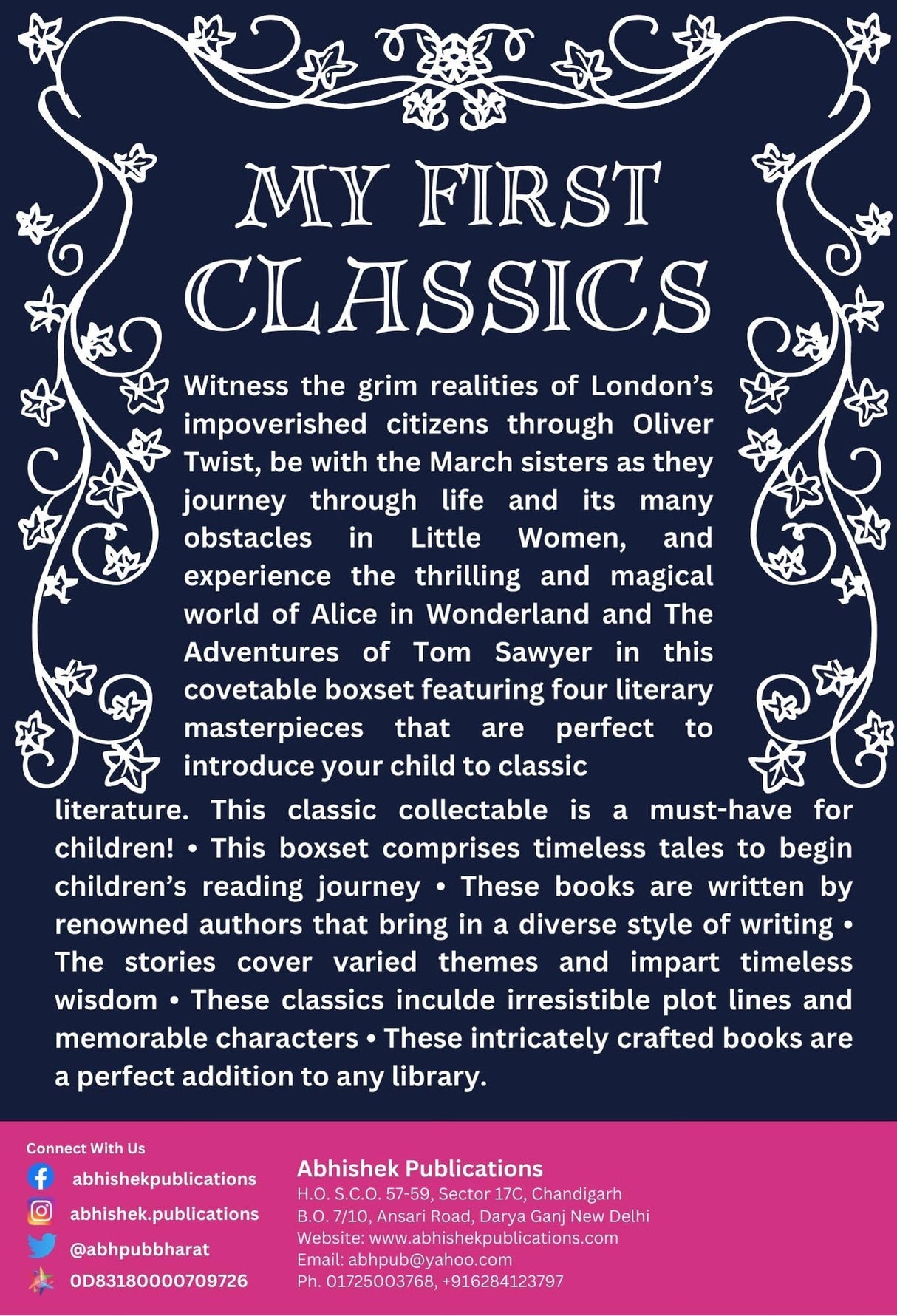 My First Classic for Children (Box-Set of 4 Books) - Retail Maharaj