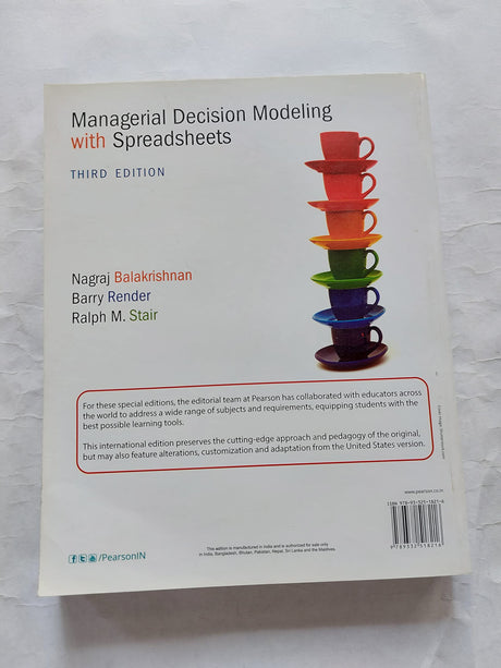 Managerial Decision Modeling with Spreadsheets, 3e - Retail Maharaj