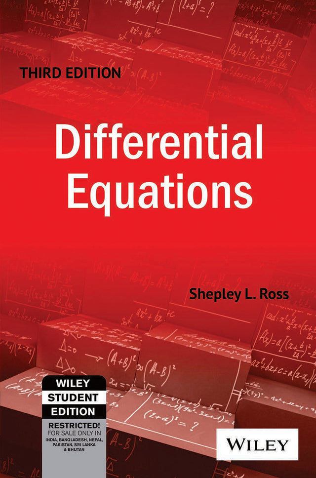Differential Equations 3Ed (Pb 2018) - Retail Maharaj