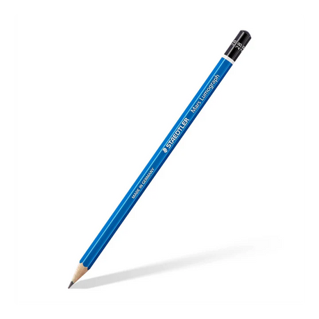 Staedtler Mars Lumograph 2B Graphite Drawing Pencil for Sketching and Writing - Retail Maharaj
