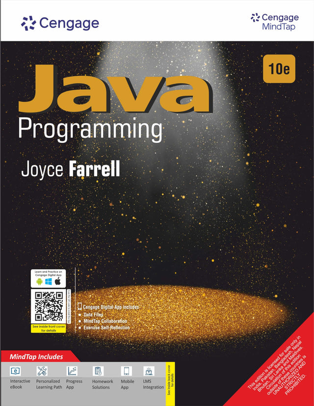 Java Programming with MindTap, 10th Edition - Retail Maharaj