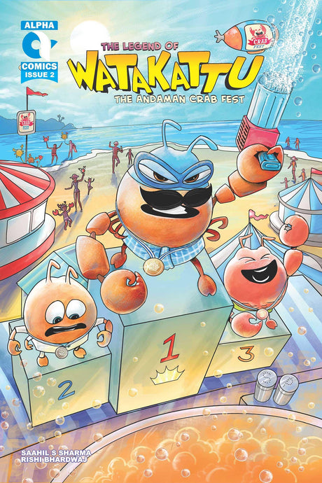 Alpha Comics | Combo 1 of Watakattu Series Issue 1-4 | Age 3-15 | English | Graphic Novel | New Release | Paperback - Retail Maharaj