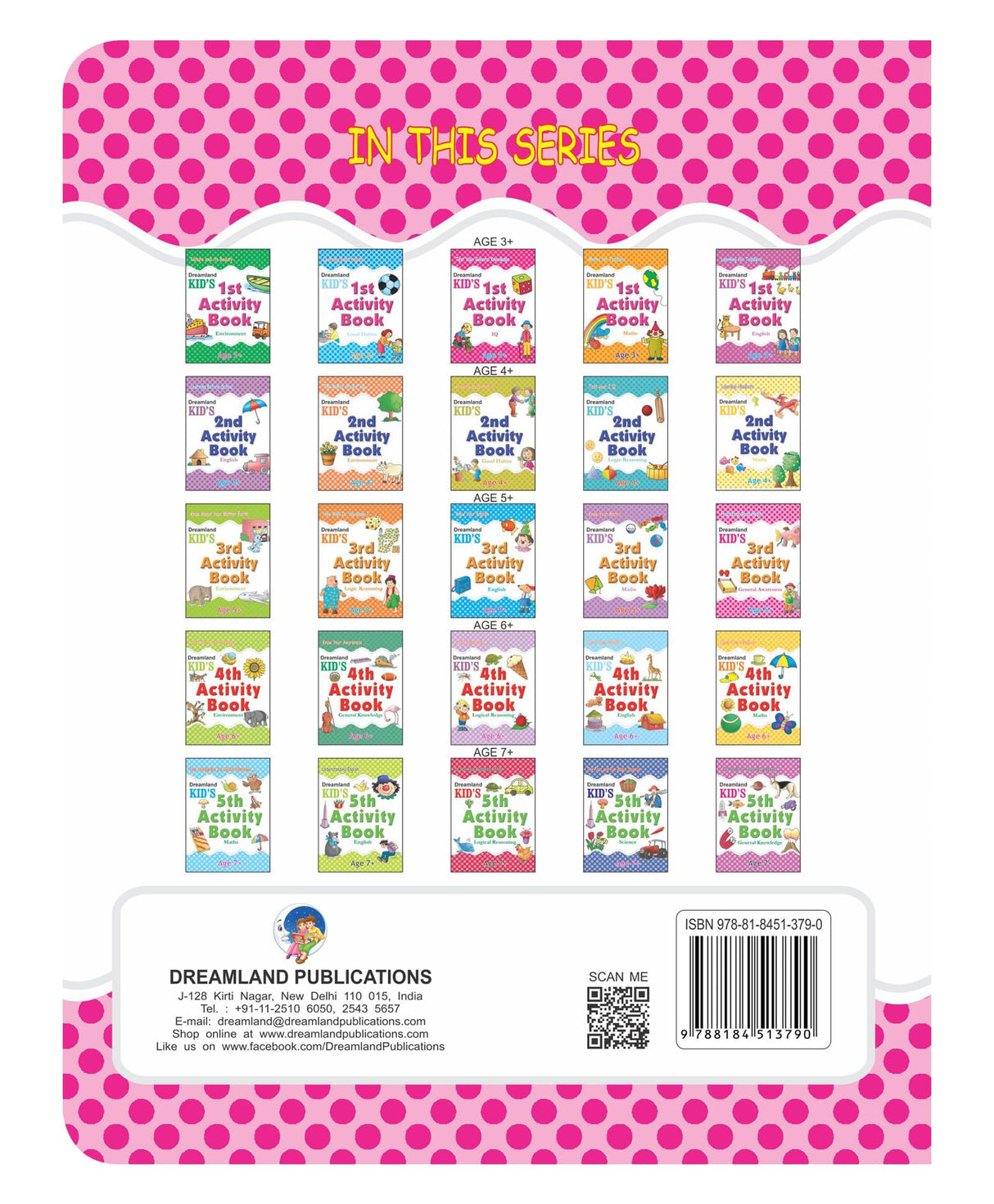 Kid’s 3rd Activity Book – General Awareness for Age 5+ | 64 Pages with 50+ Fun Educational Activities on Sports, Community Helpers, Maths, English, Sense Organs, Cleanliness & Creative Skills | Boost Thinking - Retail Maharaj