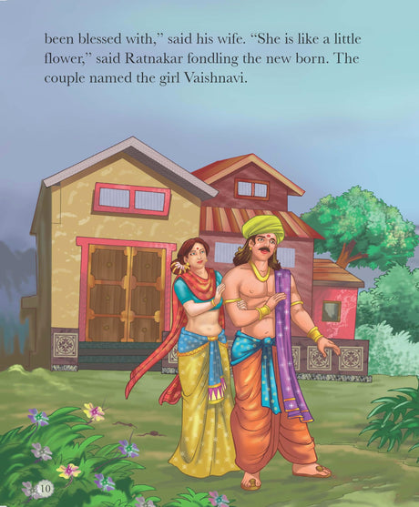 Vaishno Devi: The Powerful Goddess - Indian Mythology Illustrated Storybook for Children | Tales of the Mother Goddess | Adventure Stories of Faith and Power | Tales of Hindu Gods | Tales from Hindu Mythology | Colorful Picture Stories for Kids - Retail Maharaj