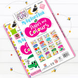 Hello Friend Books My Big Board Book of Shapes and Colours : Simple and Vibrant Illustrations to Increase the Knowledge of Your Little One - Retail Maharaj