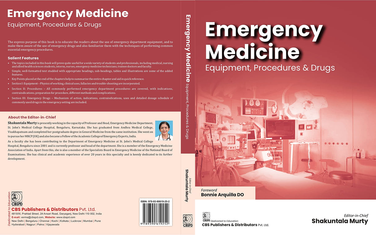 Emergency Medicine Equipments Procedures And Drugs (Pb 2022) - Retail Maharaj
