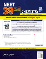 Cengage NEET 39 Years (1988-2026) Chemistry Chapterwise & Topicwise Solved Questions
