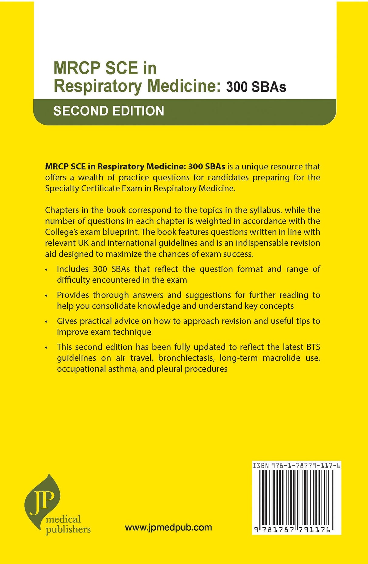 MRCP SCE IN RESPIRATORY MEDICINE: 300 SBAS - Retail Maharaj