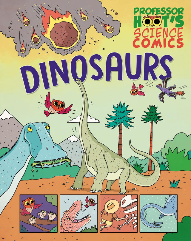 Professor Hoot's Science Comics: Dinosaurs - Retail Maharaj