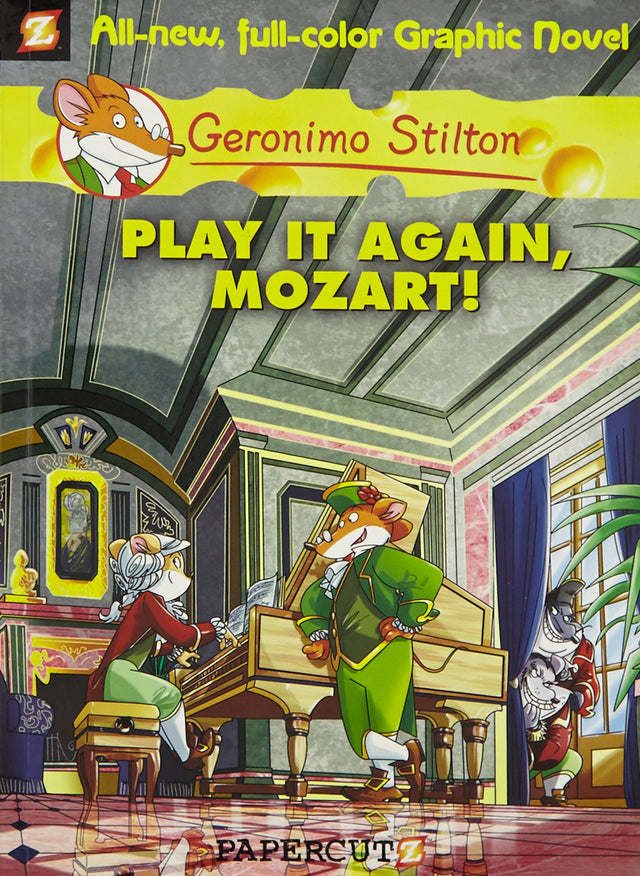 Play it Again Mozart! (Graphic Novels): 08 (Geronimo Stilton) - Retail Maharaj