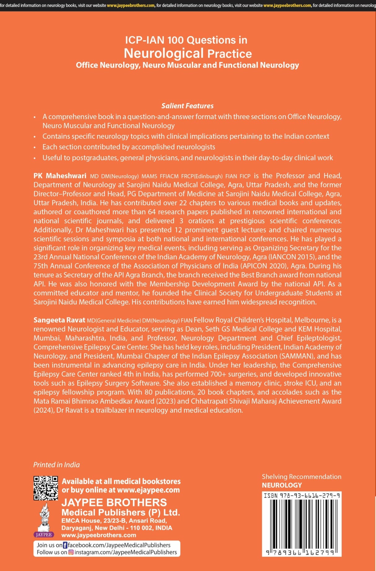 ICP-IAN 100 QUESTIONS IN NEUROLOGICAL PRACTICE 3 - Retail Maharaj