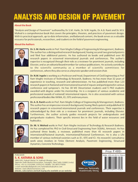 Analysis and Design of Pavement - Retail Maharaj