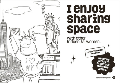 Be More Moo Deng: The Unofficial Colouring Book - Retail Maharaj