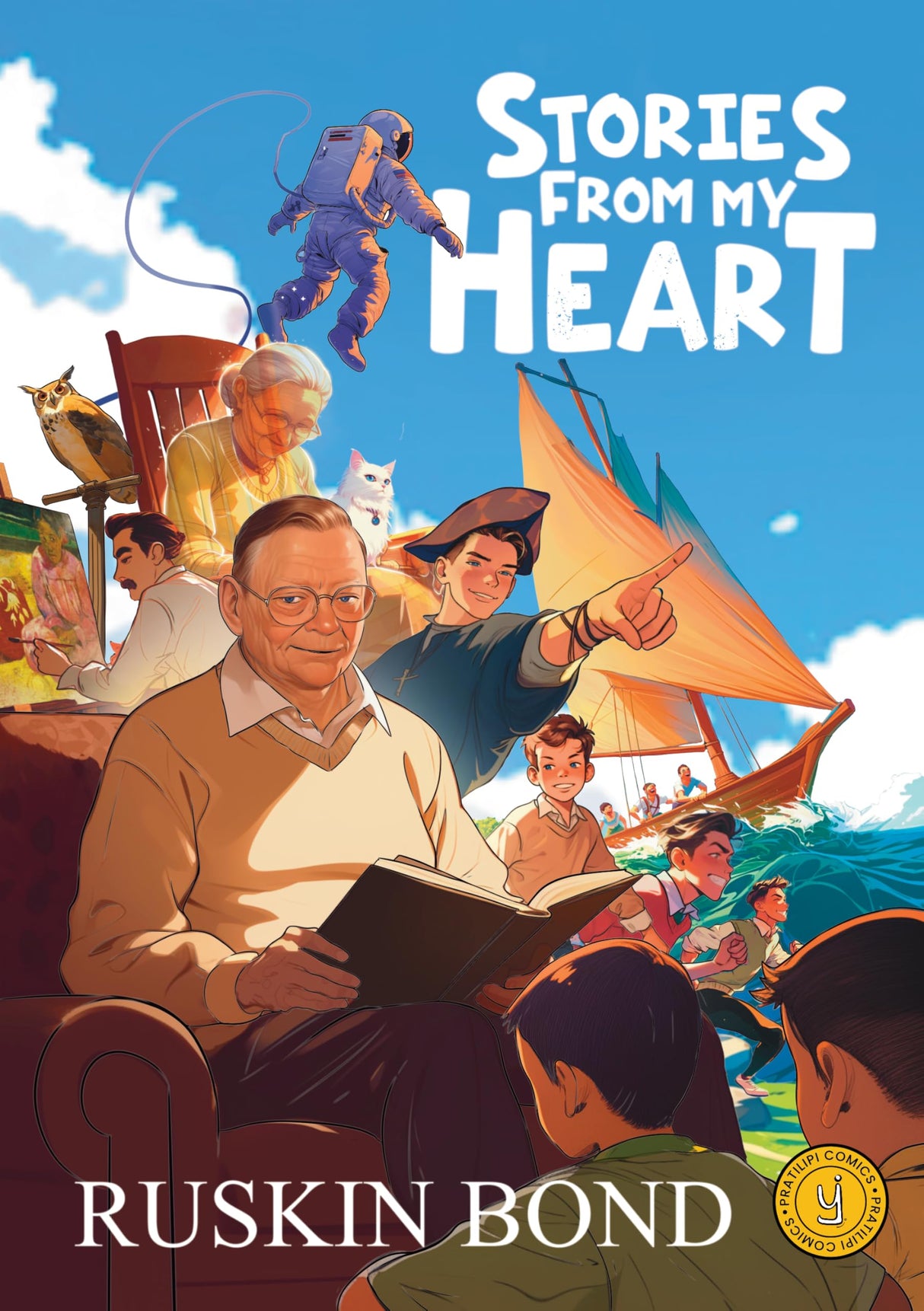 Stories From My Heart | Best Illustrated Comic Book for Kids by Ruskin Bond - Retail Maharaj
