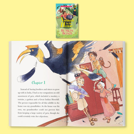 My First Animal Stories: Ruskin Bond Boxset (Set of 4) | Fun, Adventurous Animal-themed Humorous Tales | Perfect for Bedtime Reading and Classroom Storytelling | Ages 7+ - Retail Maharaj