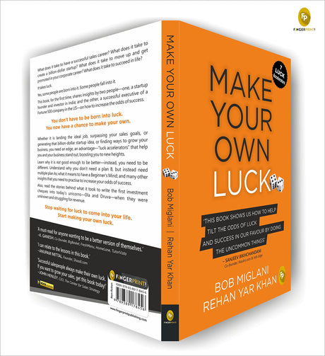 Make Your Own Luck: How to Increase Your Odds of Success in Sales, Startups, Corporate Career and Life - Retail Maharaj