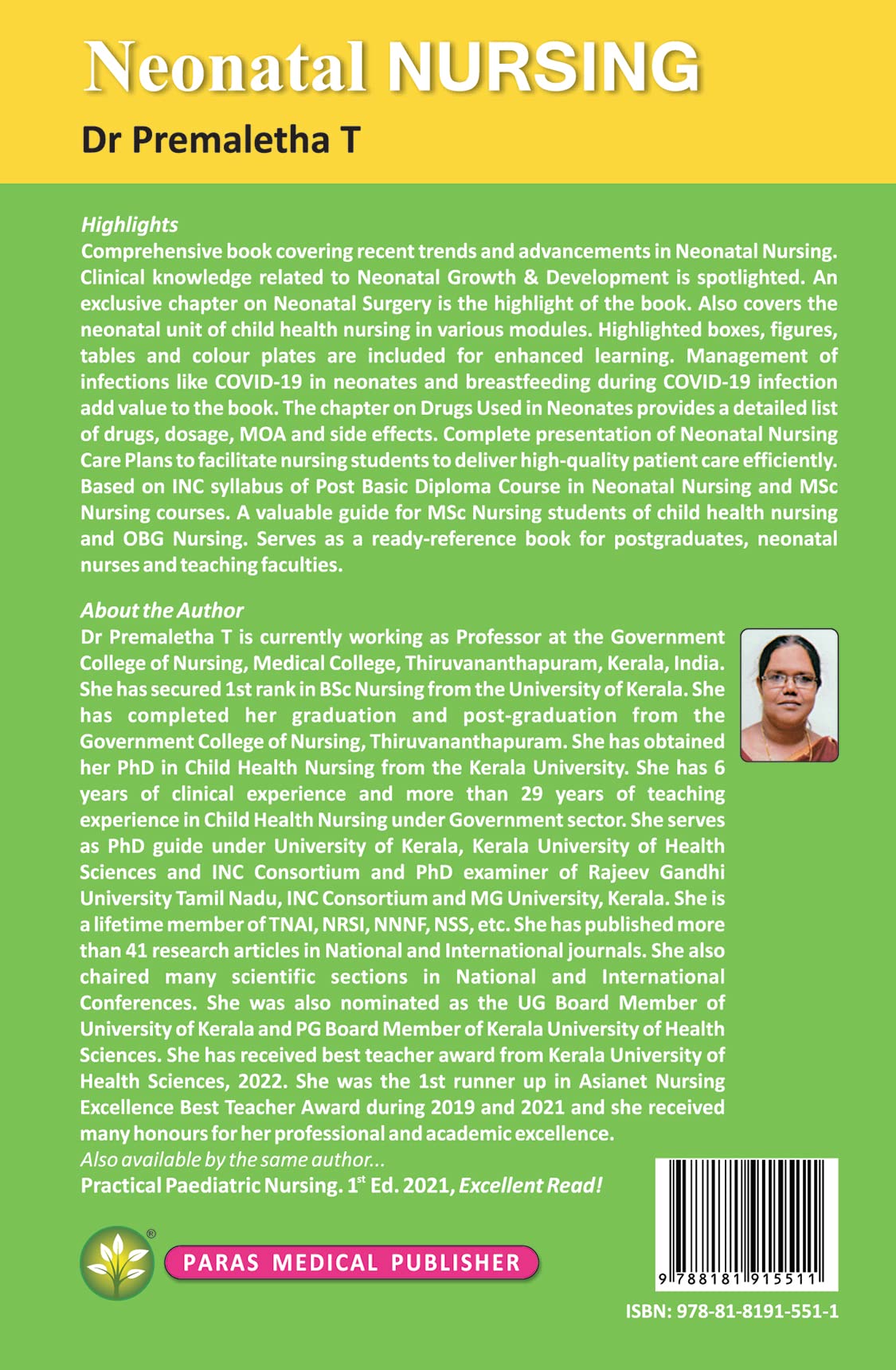 Neonatal Nursing - Retail Maharaj