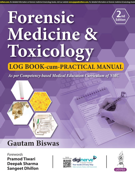 FORENSIC MEDICINE & TOXICOLOGY LOG BOOK-CUM-PRACTICAL MANUAL - Retail Maharaj