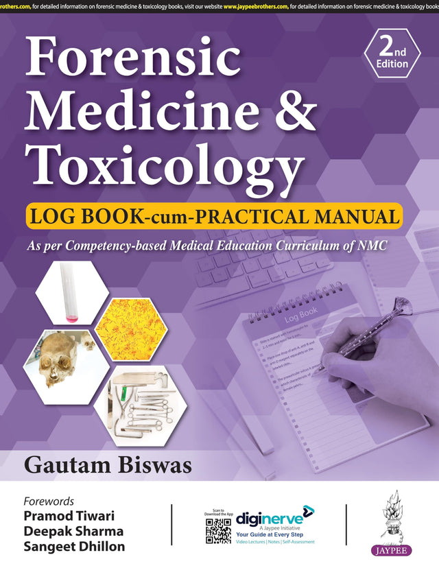 FORENSIC MEDICINE & TOXICOLOGY LOG BOOK-CUM-PRACTICAL MANUAL - Retail Maharaj