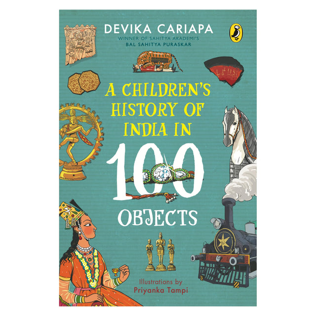A Children's History of India in 100 Objects: Indian History from Ancient Times to Present Day through Various Artefacts and Art | Full-Colour Illustrated Book for Young Readers - Retail Maharaj