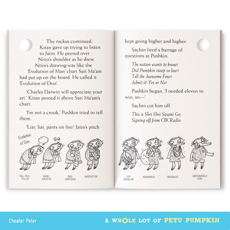 A WhOle Lot of Petu Pumpkin (hOle Books): A 3 in 1 Laugh-out-loud Adventures of Petu Pumpkin | Gift Edition | Ages 7+ - Retail Maharaj