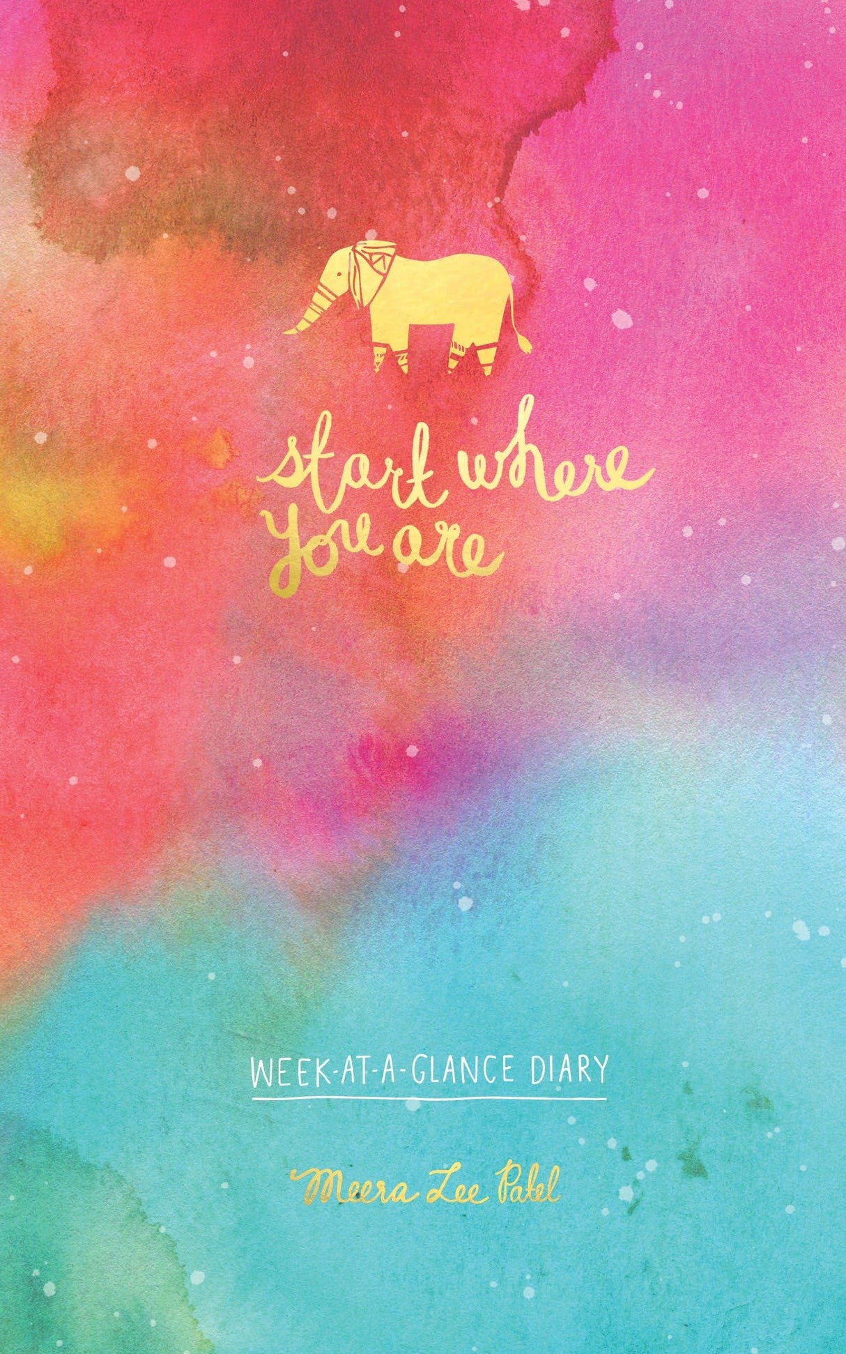 Start Where You Are Week-at-a-Glance Diary - Retail Maharaj