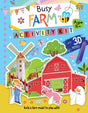 Booktopus Build It Activity Kit - At The Busy Farm 3D Model Making Kit with Book - DIY Craft Kit for Kids 3-6+ Years - Learning Through Play - Retail Maharaj