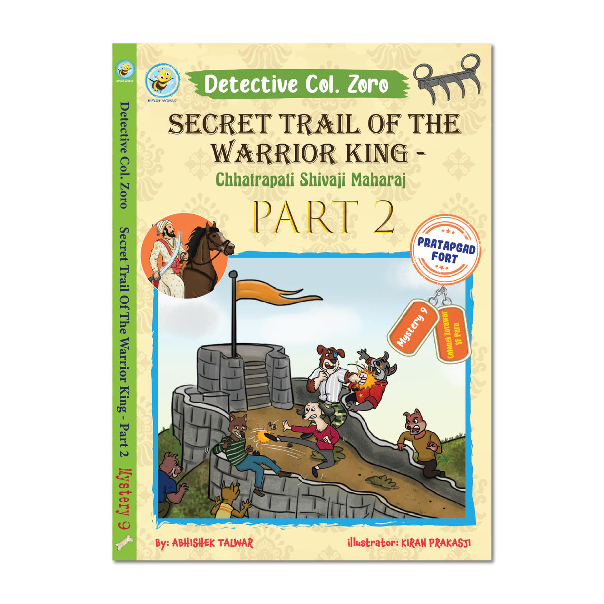 Detective Col. Zoro Book 9: Secret Trail of the Warrior King - Part 2 - Retail Maharaj