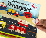 Vishv Books Cloth Book My Easy Book of Transport - Retail Maharaj