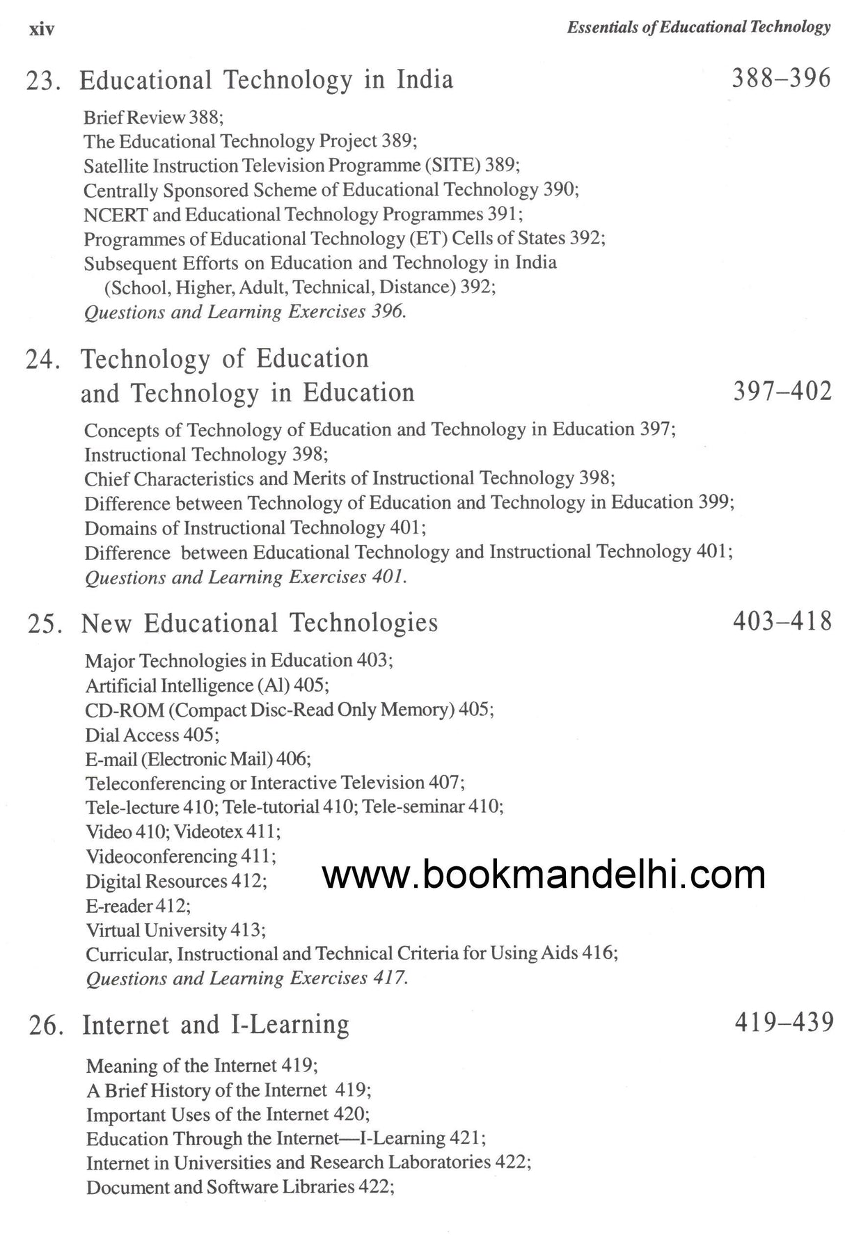 Essentials of Educational Technology - Retail Maharaj