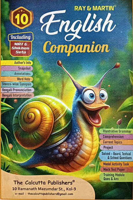 Ray & Martin English Companion Class 10 Latest 2025 Edition - Retail Maharaj